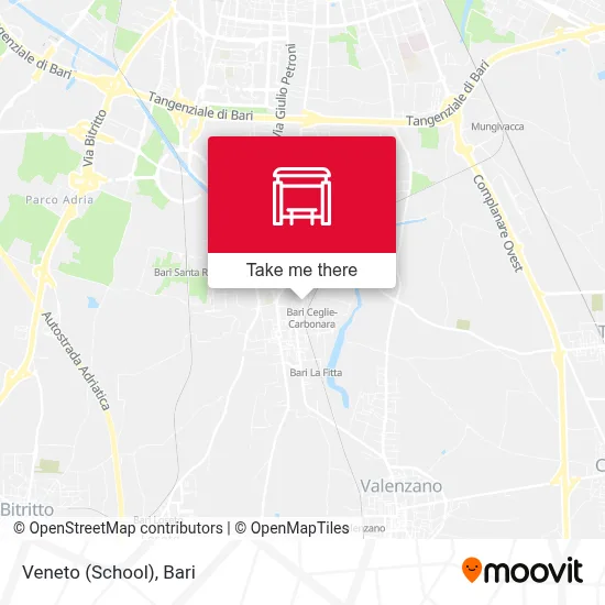 Veneto (School) map