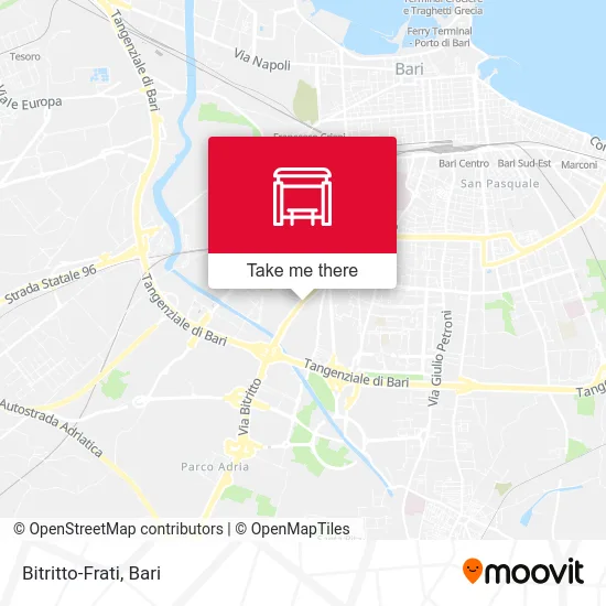 Bitritto-Friars map