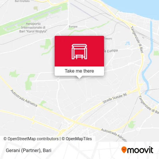 Gerani (Partner) map