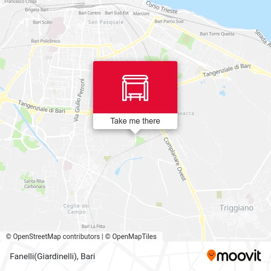 Fanelli (Giardinelli) map