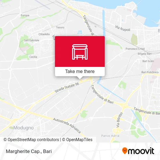 Margherite Terminal map