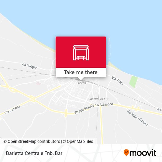 Barletta Centrale Fnb map