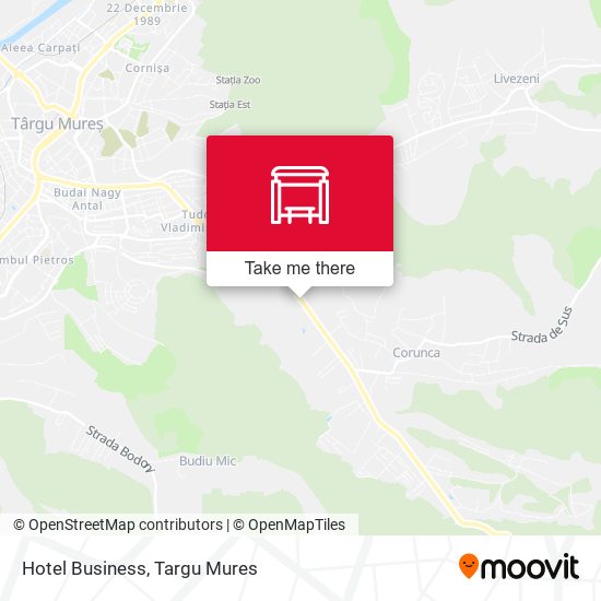 Hotel Business map