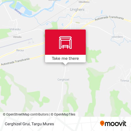 Cerghizel Grui map