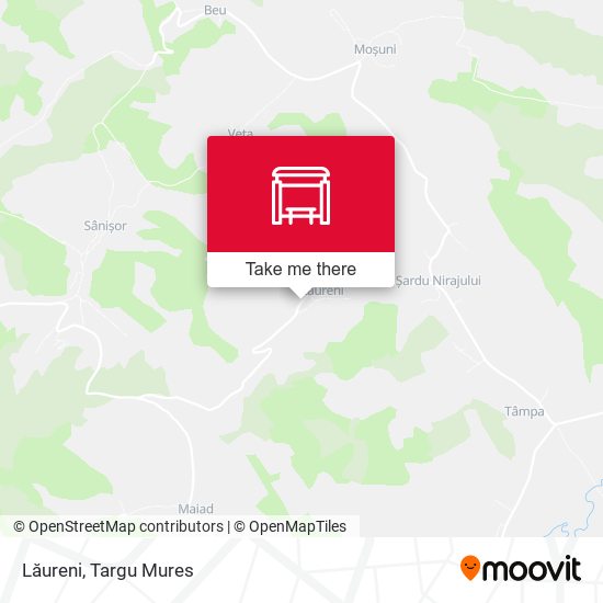 Lăureni map