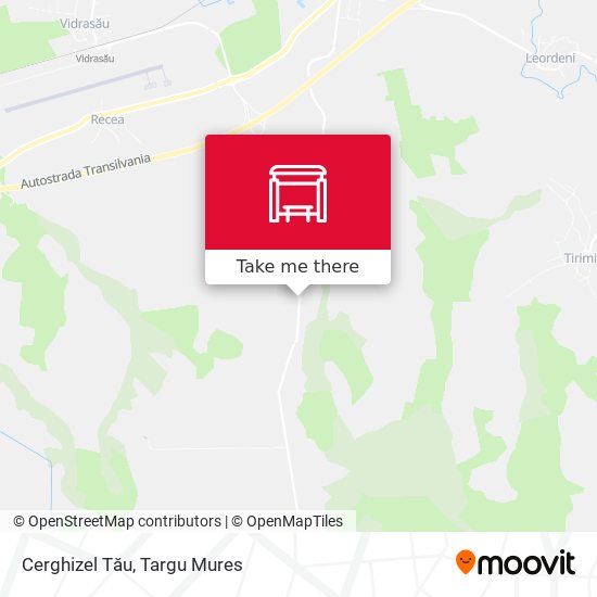 Cerghizel Tău map
