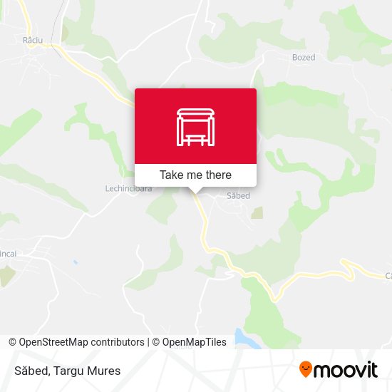 Săbed map