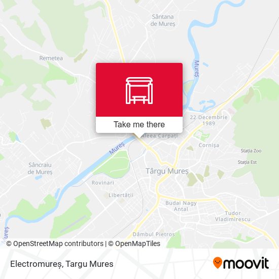 Electromureș map