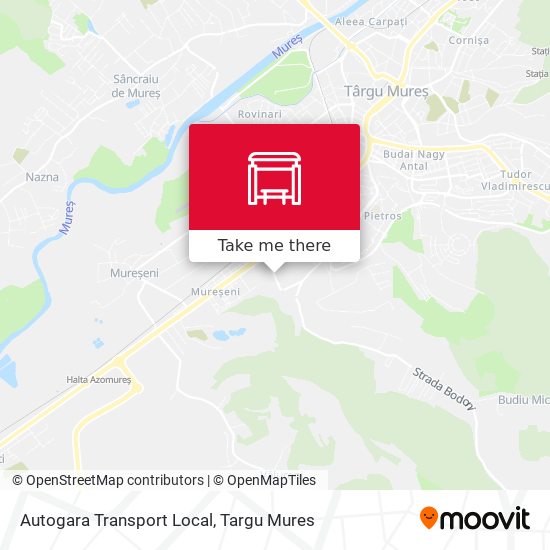 Autogara Transport Local map