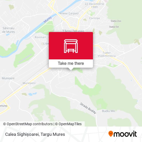 Calea Sighișoarei map