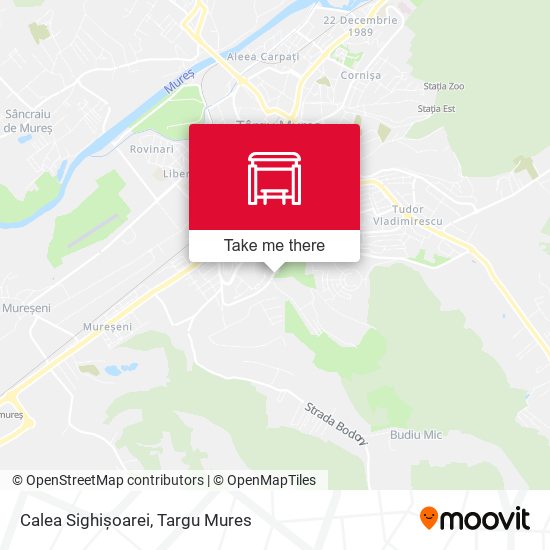 Calea Sighișoarei map