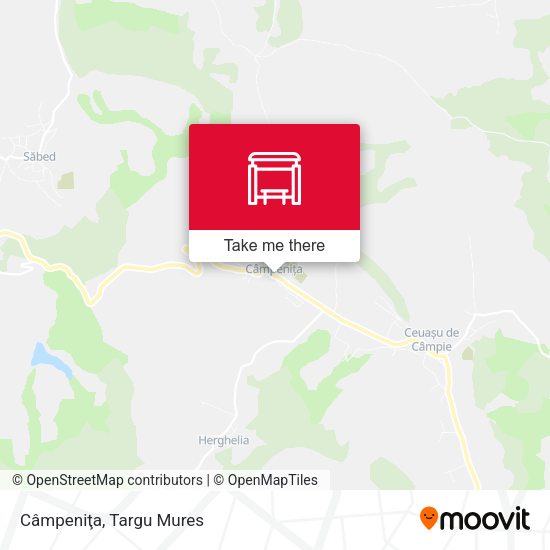 Câmpeniţa map
