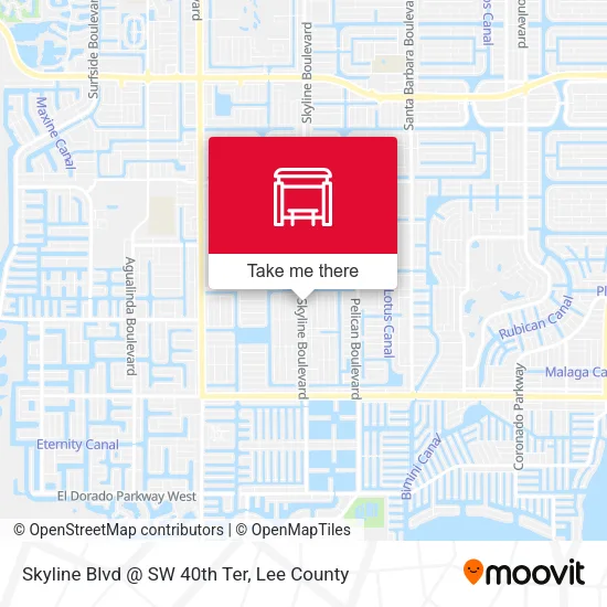 Mapa de Skyline Blvd @ SW 40th Ter