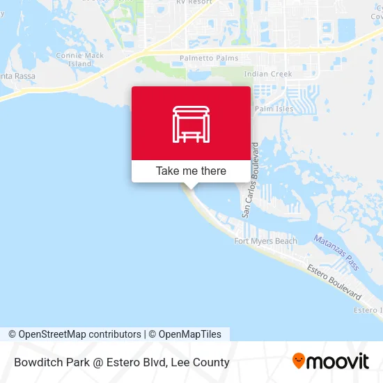 Mapa de Bowditch Park @ Estero Blvd