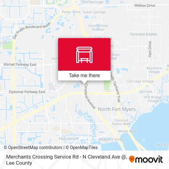 Merchants Crossing Service Rd - N Cleveland Ave @ map