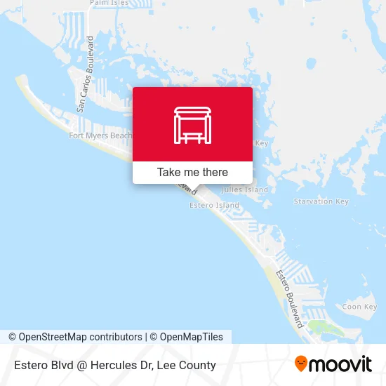 Mapa de Estero Blvd @ Hercules Dr