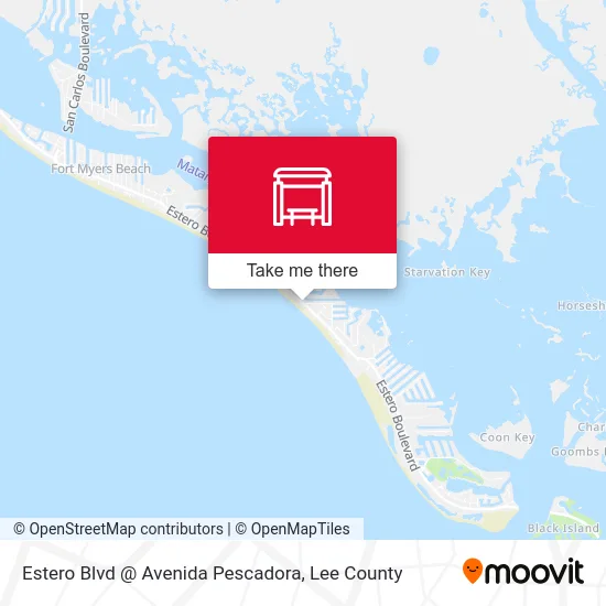 Estero Blvd @ Avenida Pescadora map