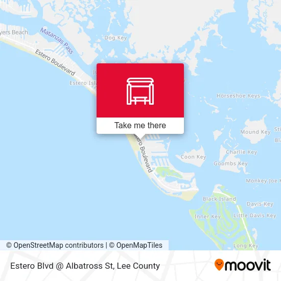 Mapa de Estero Blvd @ Albatross St