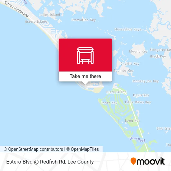 Mapa de Estero Blvd @ Redfish Rd