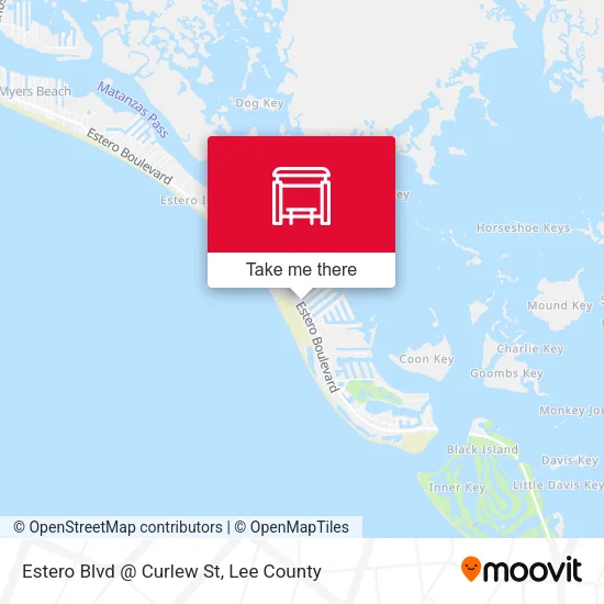 Mapa de Estero Blvd @ Curlew St