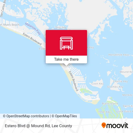 Mapa de Estero Blvd @ Mound Rd