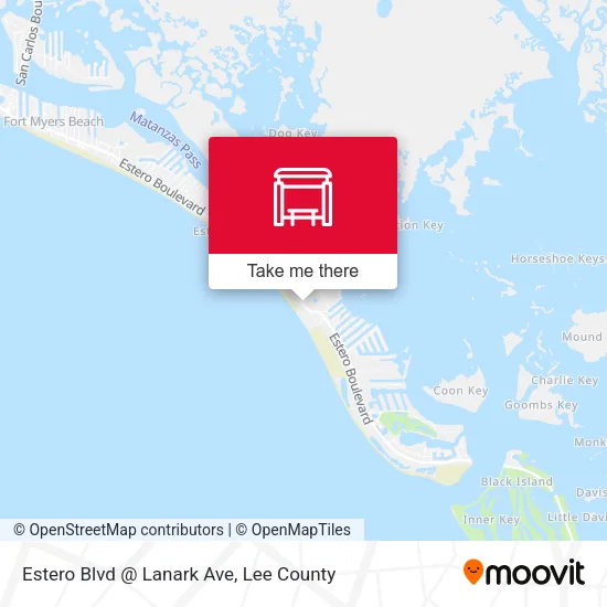 Mapa de Estero Blvd @ Lanark Ave