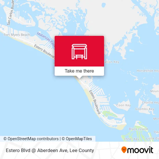 Mapa de Estero Blvd @ Aberdeen Ave