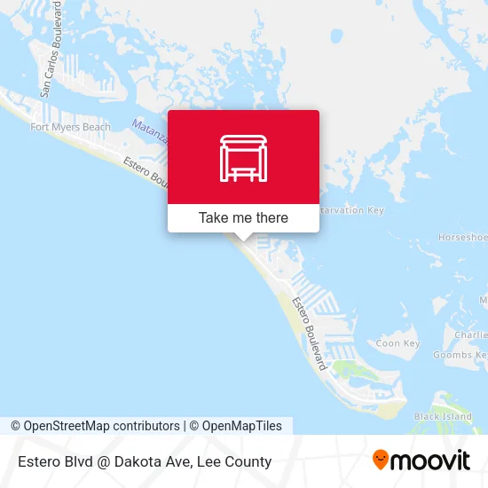 Mapa de Estero Blvd @ Dakota Ave
