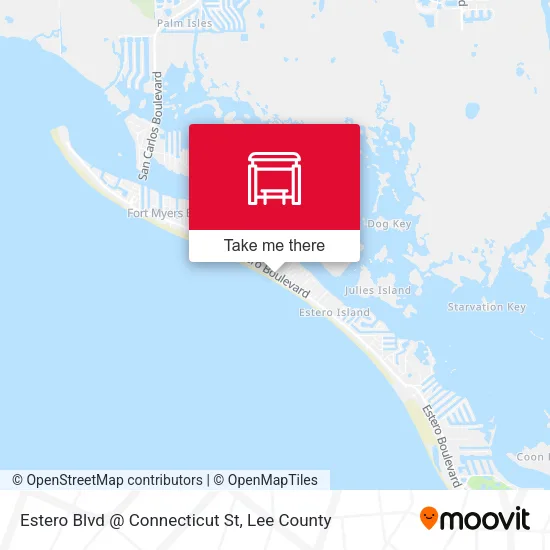 Mapa de Estero Blvd @ Connecticut St