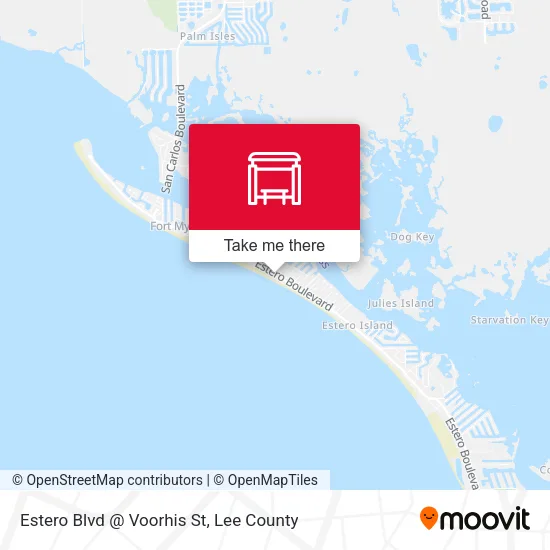 Mapa de Estero Blvd @ Voorhis St