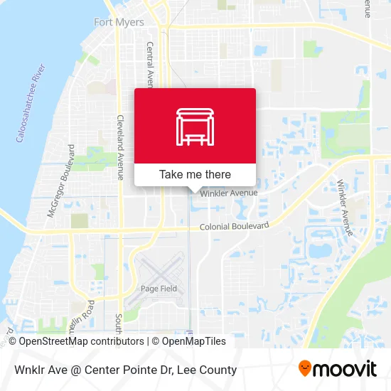 Mapa de Wnklr Ave @ Center Pointe Dr