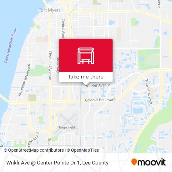 Mapa de Wnklr Ave @ Center Pointe Dr 1