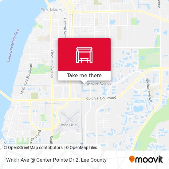 Wnklr Ave @ Center Pointe Dr 2 map