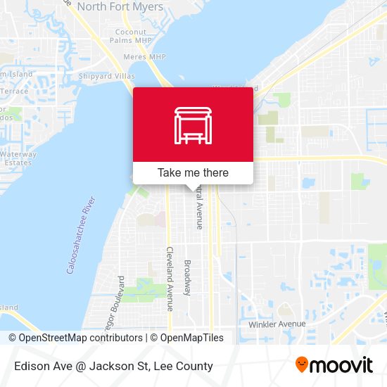 Mapa de Edison Ave @ Jackson St