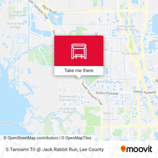 Mapa de S Tamiami Trl @ Jack Rabbit Run