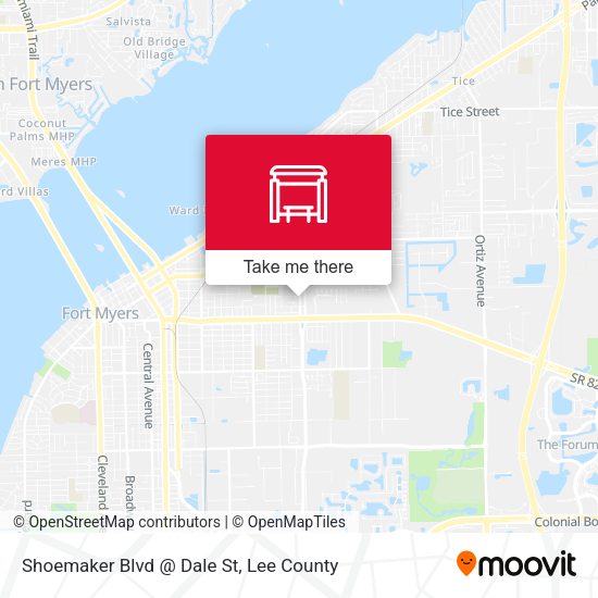Mapa de Shoemaker Blvd @ Dale St