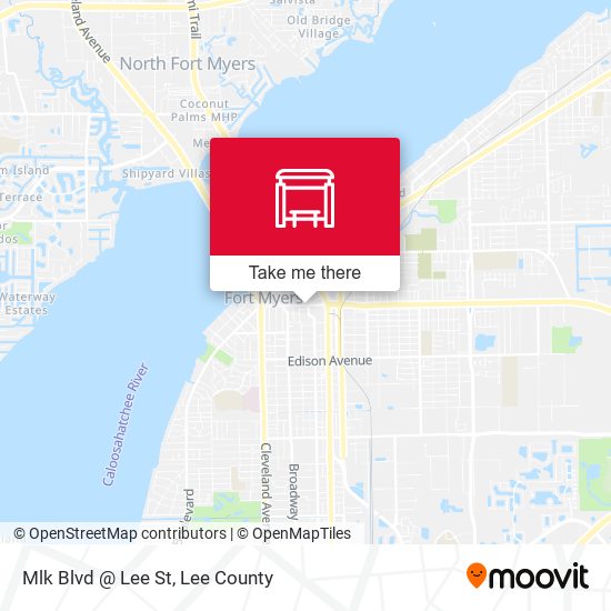Mlk Blvd @ Lee St map