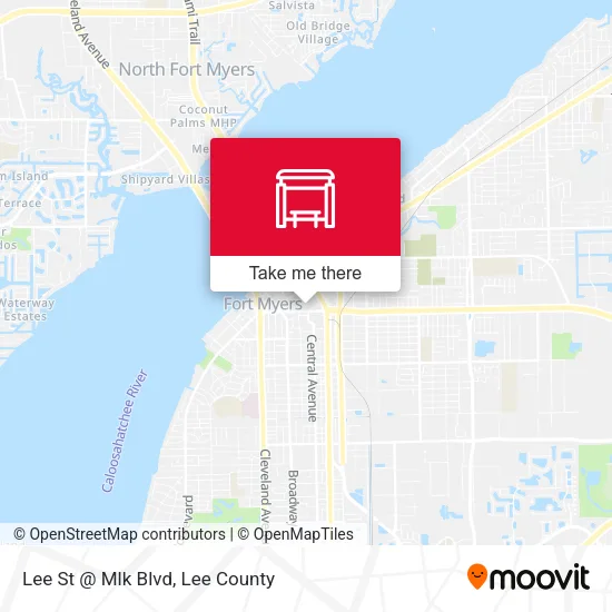 Mapa de Lee St @ Mlk Blvd
