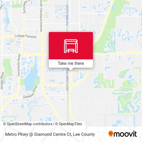 Metro Pkwy @ Diamond Centre Ct map