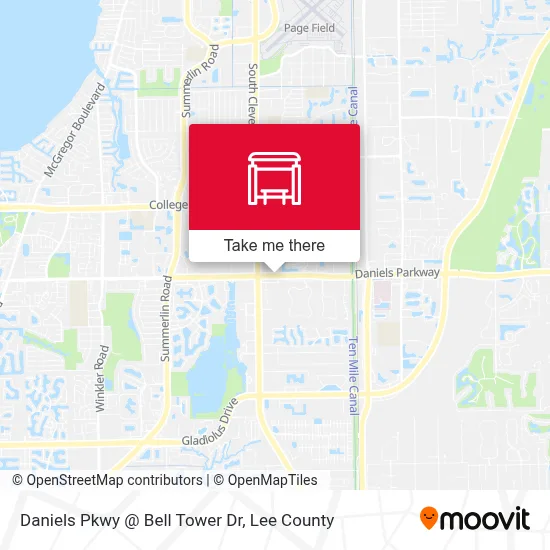 Daniels Pkwy @ Bell Tower Dr map