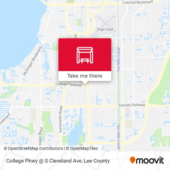 College Pkwy @ S Cleveland Ave map
