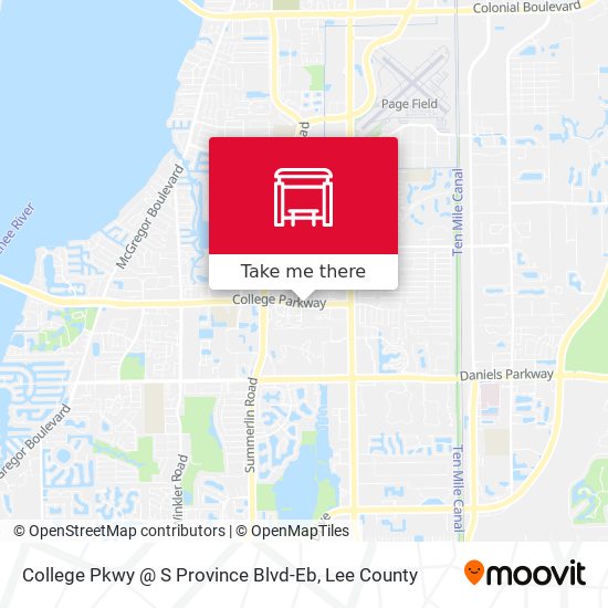Mapa de College Pkwy @ S Province Blvd-Eb
