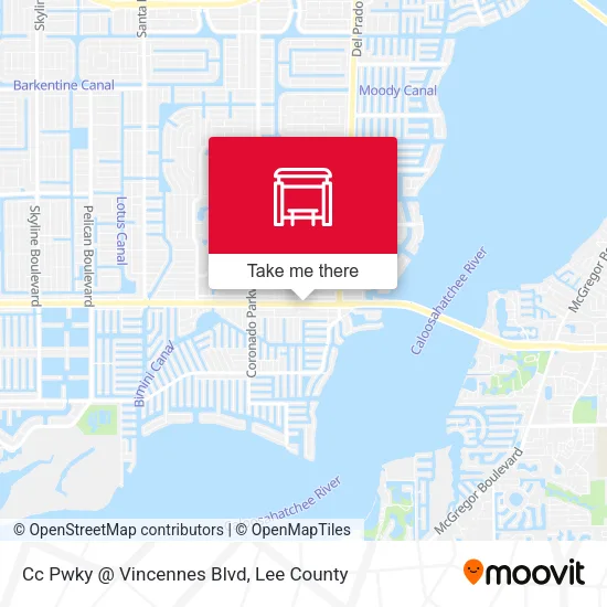 Mapa de Cc Pwky @ Vincennes Blvd