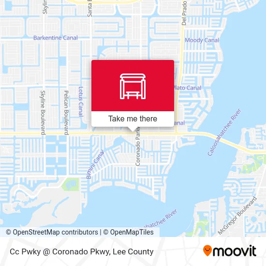 Cc Pwky @ Coronado Pkwy map