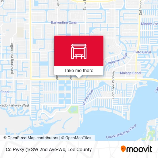 Mapa de Cc Pwky @ SW 2nd Ave-Wb