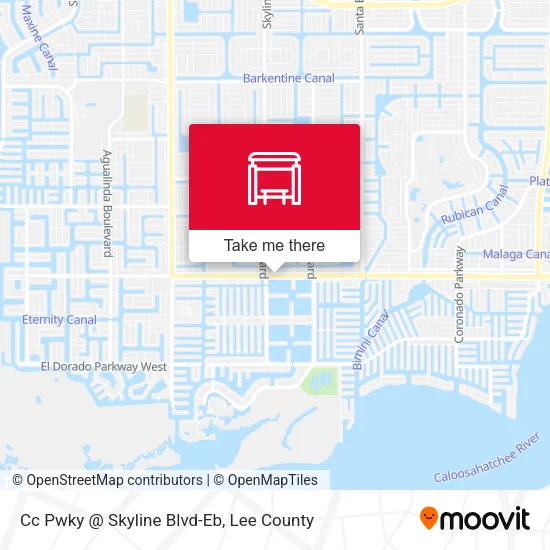 Mapa de Cc Pwky @ Skyline Blvd-Eb