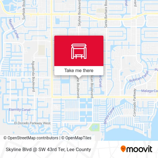 Mapa de Skyline Blvd @ SW 43rd Ter