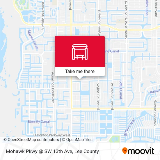 Mapa de Mohawk Pkwy @ SW 13th Ave