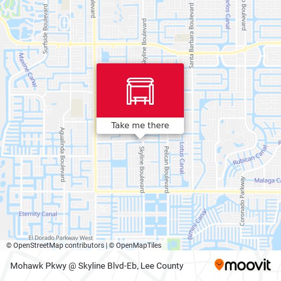 Mapa de Mohawk Pkwy @ Skyline Blvd-Eb