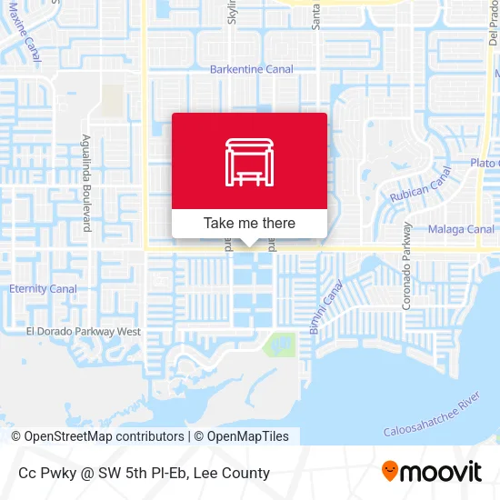 Mapa de Cc Pwky @ SW 5th Pl-Eb